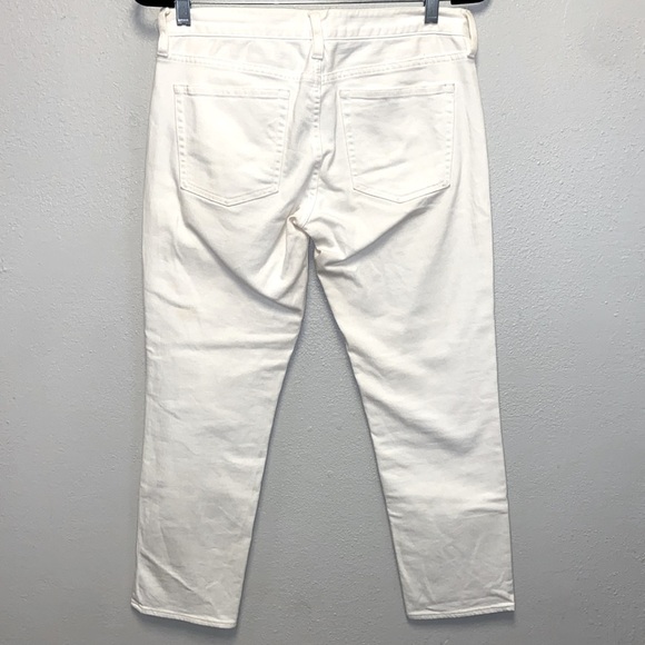 J. Crew White Ankle Cropped Pants - Picture 3 of 9